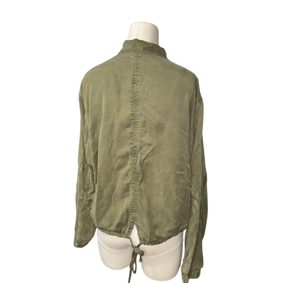 YOUNG FABOUS & BROKE | Clara Boho in Military Olive Green Jacket In Medium Size - Picture 5 of 8